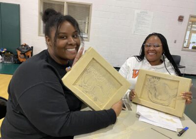 Mold Making Event at Norview Community Center