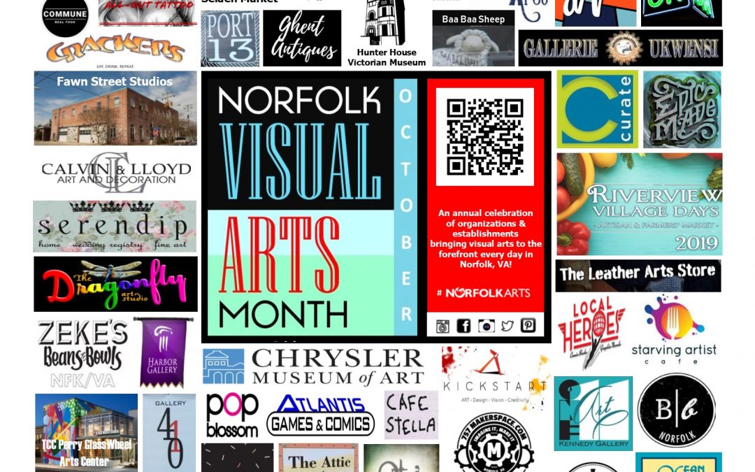 October is Norfolk Visual Arts Month