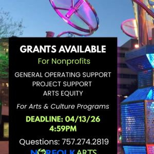 GRANTS FOR NON-PROFIT ORGANIZATIONS Deadline: 04/13