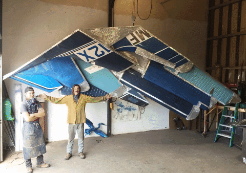 Sneak Peek: Norfolk International Airport artwork progress