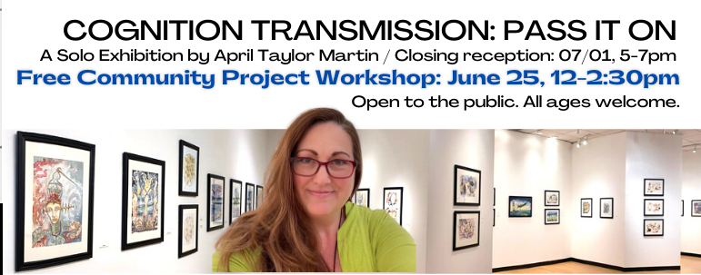 Free Offsite Gallery Community Collaboration Project Workshop with April Taylor Martin
