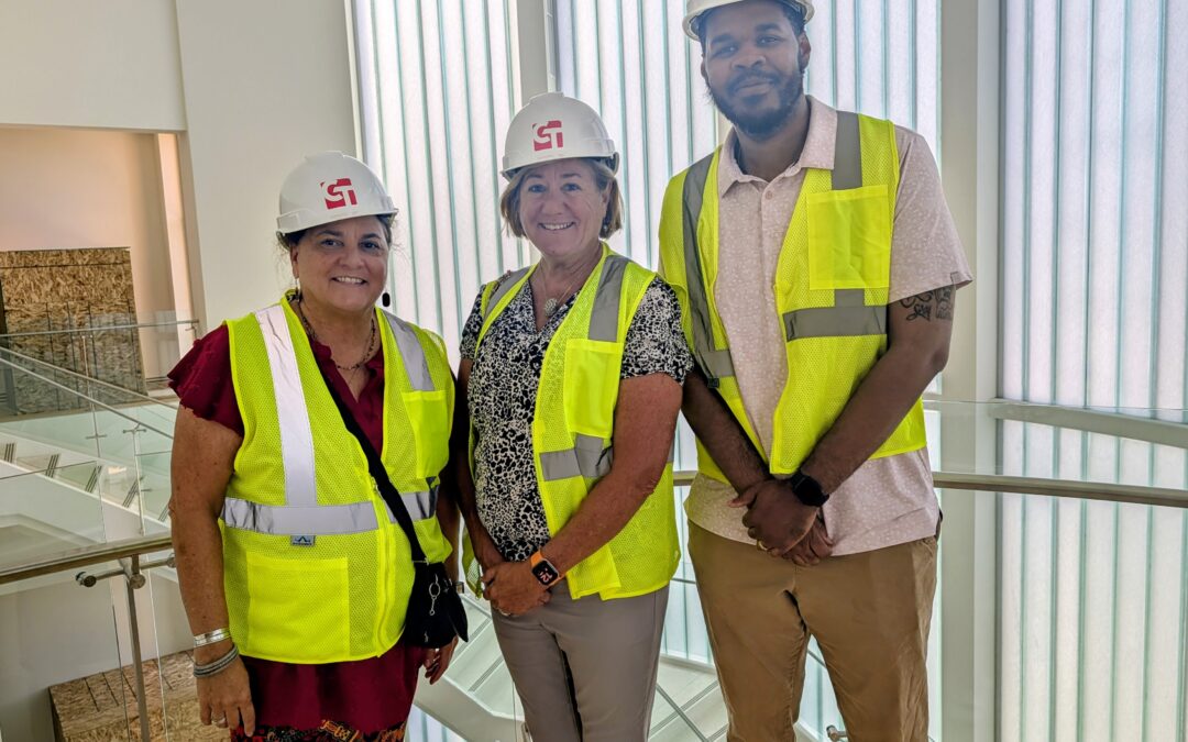 Norfolk Arts Commissioners take hard-hat tour