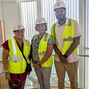 Norfolk Arts Commissioners take hard-hat tour