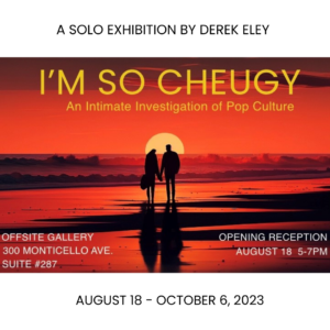 Solo exhibition by Derek Eley at the Offsite Gallery at MacArthur Center