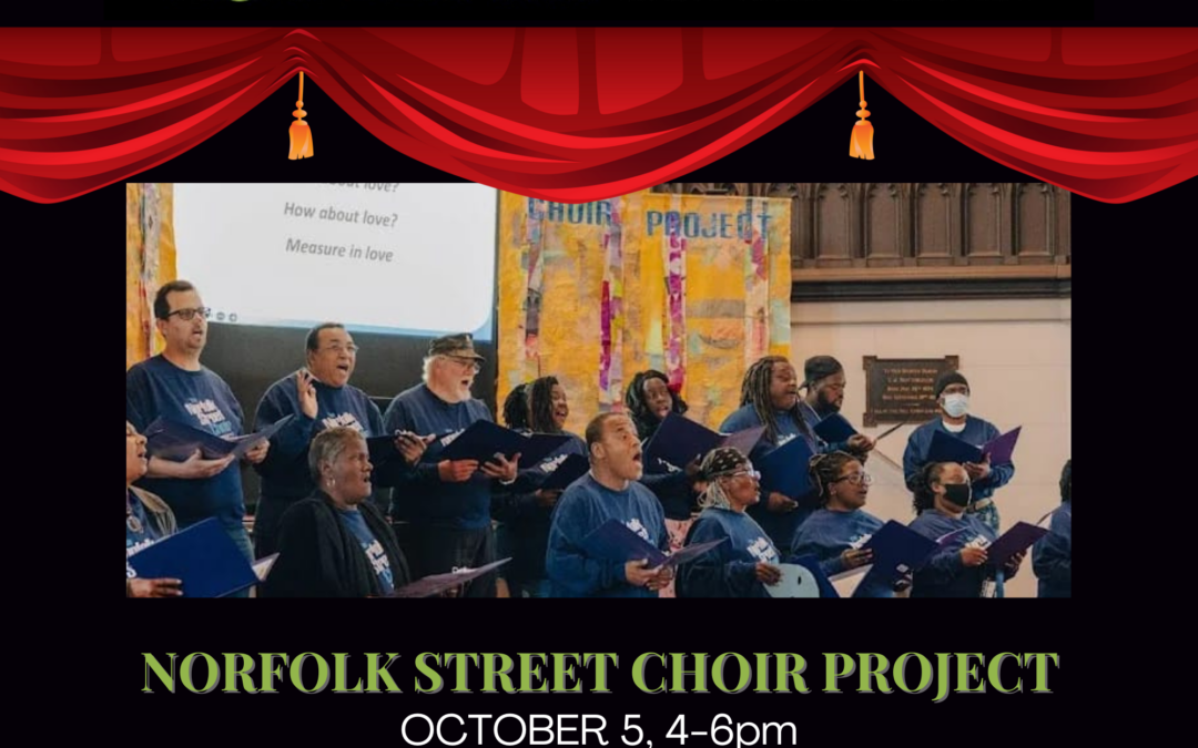Free performance in Norfolk, VA at the Attucks Theatre by Norfolk Arts grantee Norfolk Street Choir Project