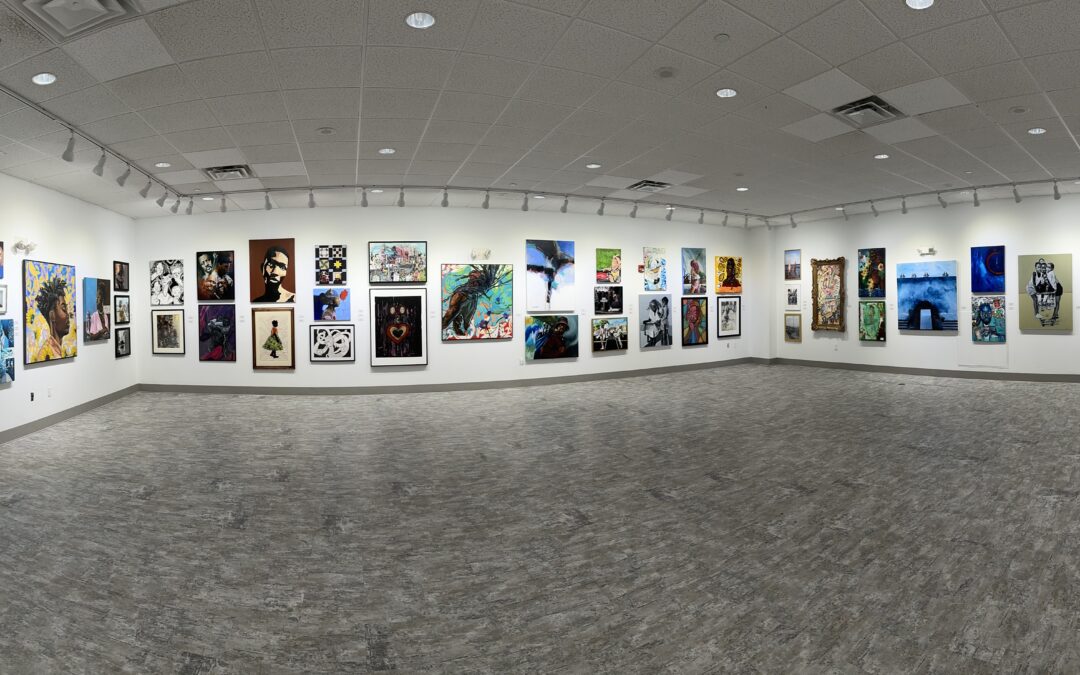 Black Voices & Visions on view through 04/03/26 to patrons during ticketed events. Free and open to the public during Arts at the Attucks free events.