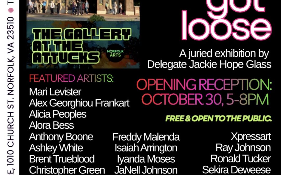 Jazz Got Loose! Opening reception October 30, 5-8pm at The Gallery at the Attucks
