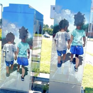 Southside Vinyl Wrap Project (11 utility/signal boxes)