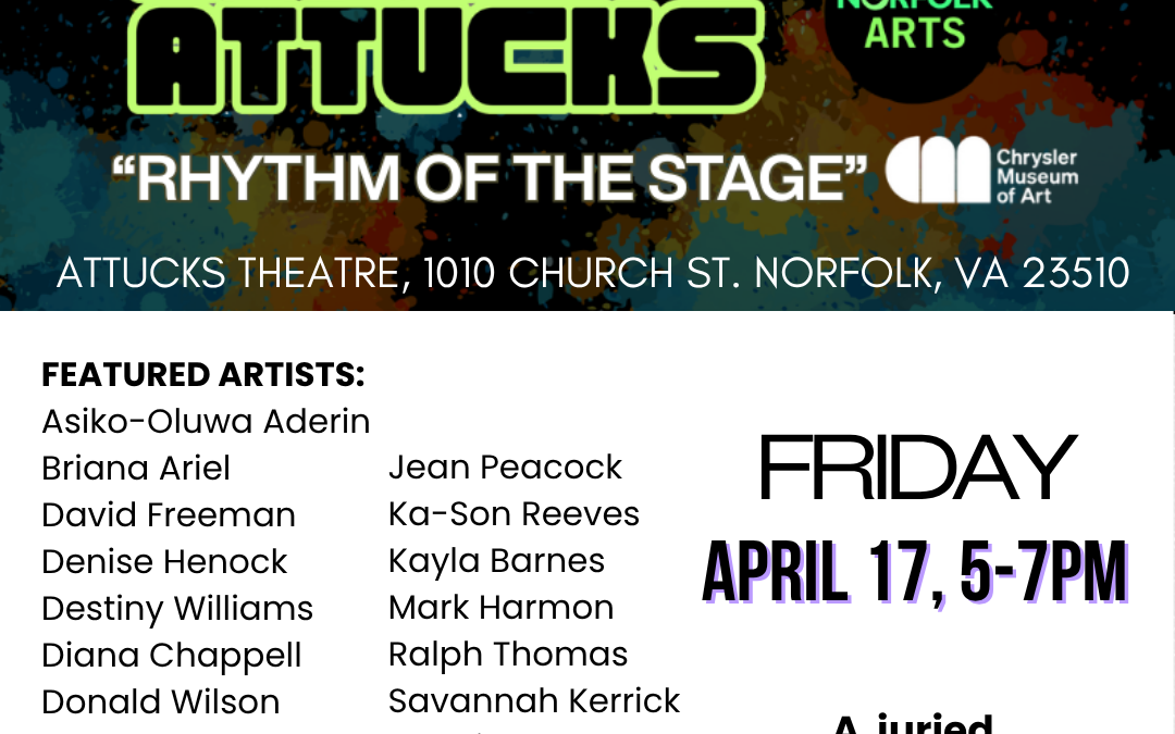 FREE Event Friday, 04/17, 5-7pm at The Gallery at the Attucks