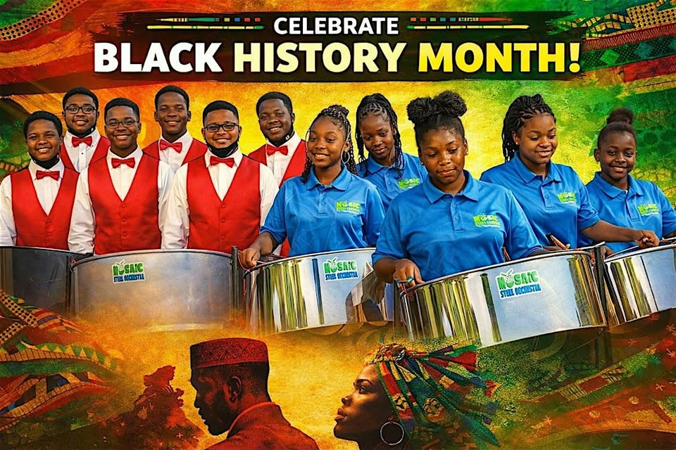 FREE EVENT! 02/28 Arts at the Attucks presents the Mosaic Steel Orchestra & The Boys Choir of Hampton Roads!