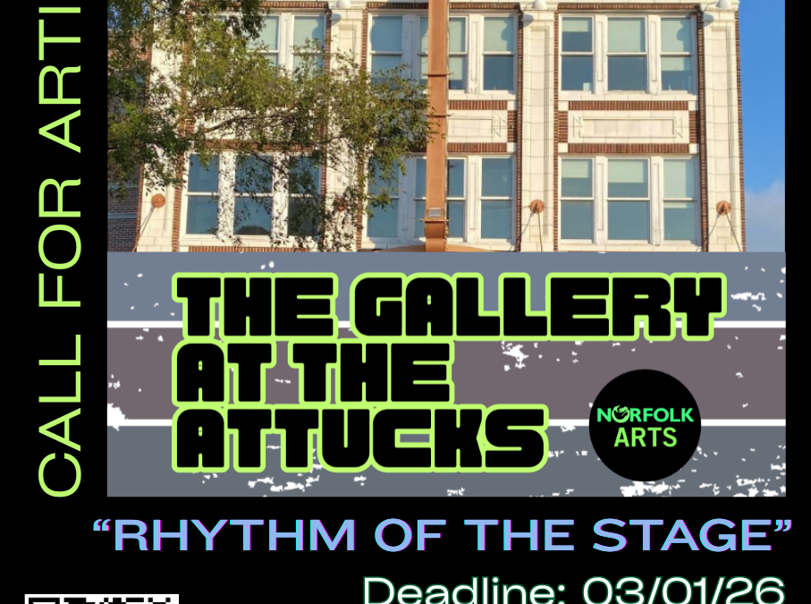 Rhythm of the Stage Call for Artists 18+ with a connection to Hampton Roads