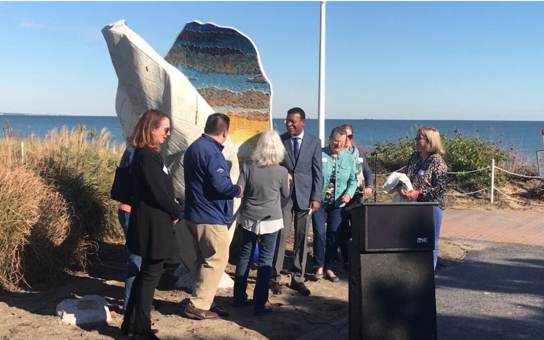 Watch a Video of our newest sculpture Dedication at OV Beach Park 10/30/21
