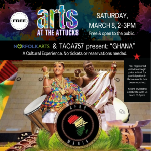 Free event at the Attucks Theatre! 03/08 Open to the public event begins at 2pm by TACA757