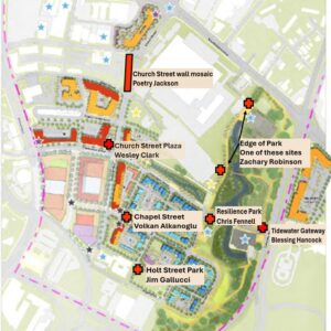St. Paul’s Cultural Trail – Multiple areas for public art have been designated