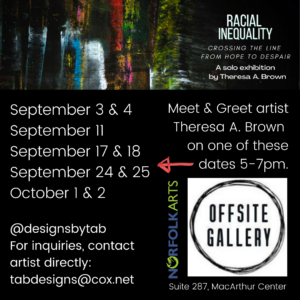 Meet & Greet artist Theresa A. Brown at Offsite Gallery