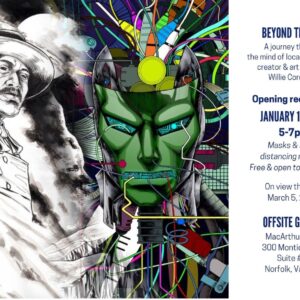 Save the date: 01/15/21 “Beyond The Box” by Willie Cordy, Jr. at the Offsite Gallery