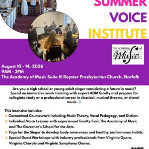 Norfolk Arts Grantee Summer Camps