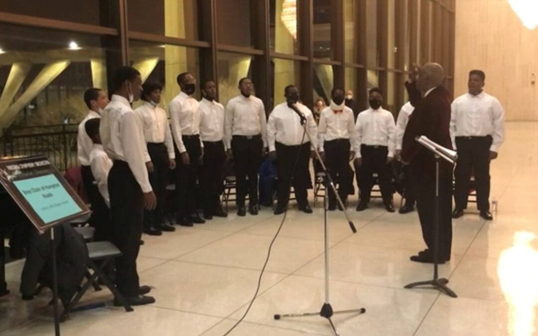 02/26 performance by Norfolk Arts grantee, Boys Choir of Hampton Roads!