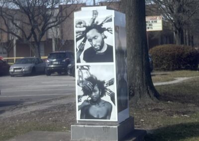 We are currently in the process of installing vinyl wraps on Traffic signal boxes in Ward 3 in Norfolk, Virginia that feature the artwork of 9 local artists