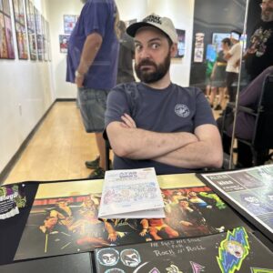 Local artist Matt Harrison of Arts for Learning Virginia