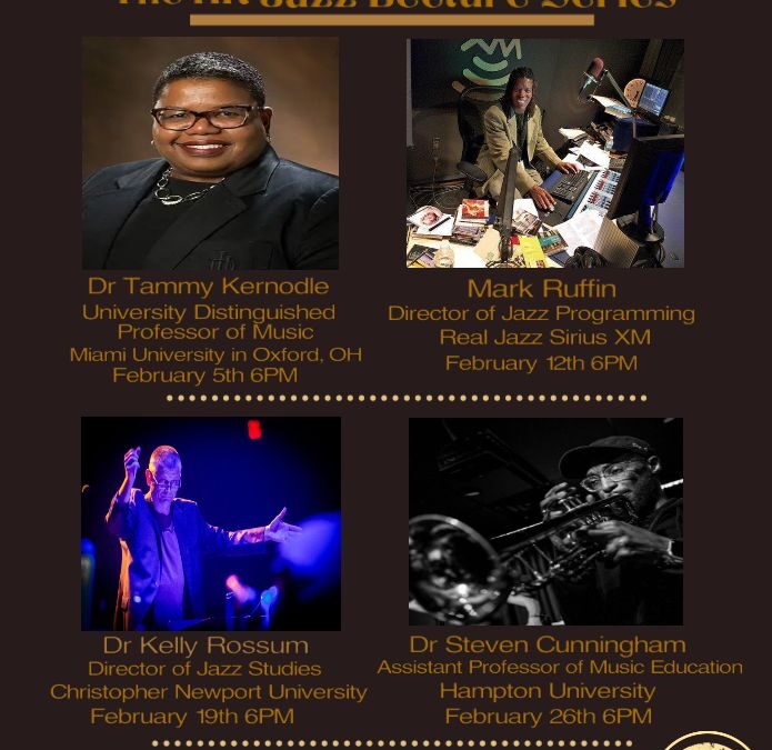 Norfolk Arts Grantee HR Jazz Begins their FREE Jazz Lecture Series Every Thursday Night at the Hampton History Museum